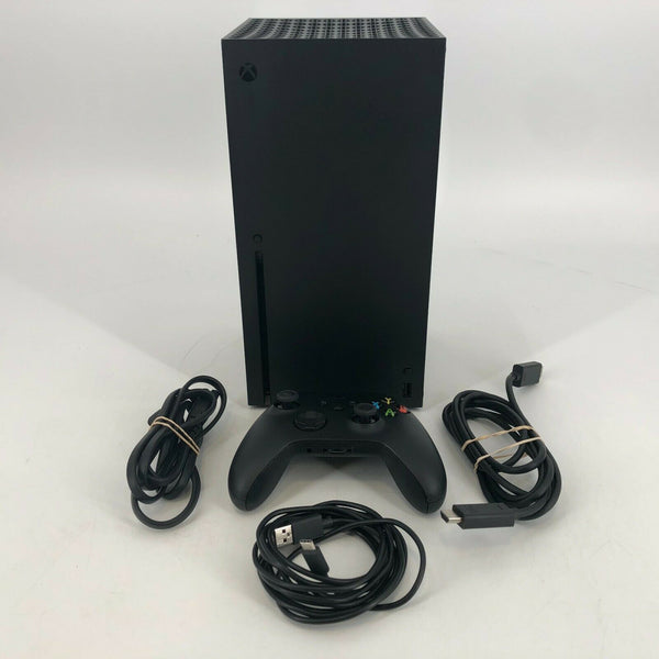 Microsoft Xbox Series X Black 1TB Controller + Cables