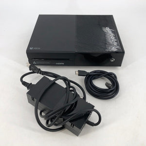 Xbox One Black 500GB - Excellent Condition w/ Controller + HDMI/Power Cables