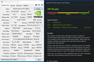 XLR8 PNY NVIDIA GeForce RTX 3080 Ti 12GB LHR GDDR6X - 384 Bit - Good Condition