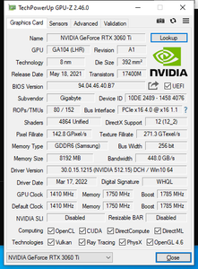 AORUS NVIDIA GeForce RTX 3060 Ti Elite 8GB LHR GDDR6 256 Bit - Graphics Card