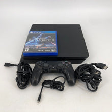 Load image into Gallery viewer, Sony Playstation 4 Slim Black 1TB Excellent Cond. w/ Controller + Cables + Game