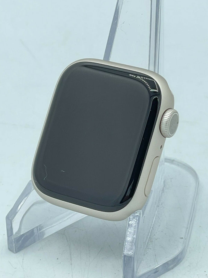 Apple Watch Series 7 (GPS) Starlight Sport 41mm No Bands
