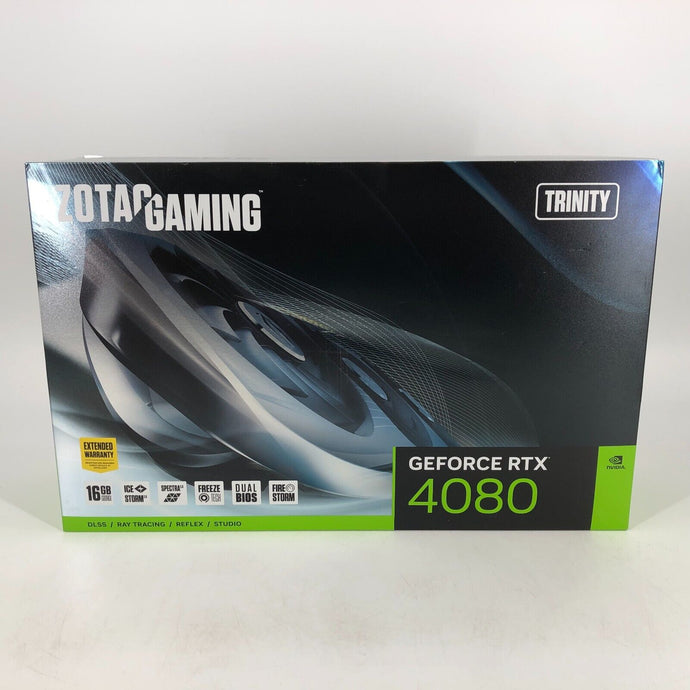 ZOTAC Gaming NVIDIA GeForce RTX 4080 Trinity 16GB LHR GDDRX - NEW & SEALED