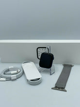 Load image into Gallery viewer, Apple Watch Series 6 (GPS) Blue Sport 44mm w/ Silver Milanese Loop