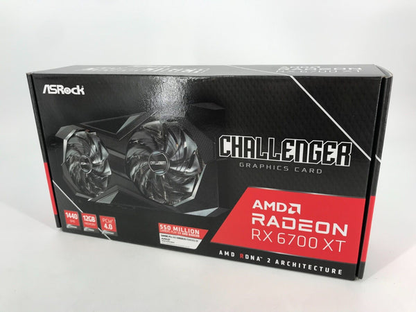 ASRock AMD Radeon RX 6700 XT Challenger Series 12GB GDDR6 192 Bit Graphics Card