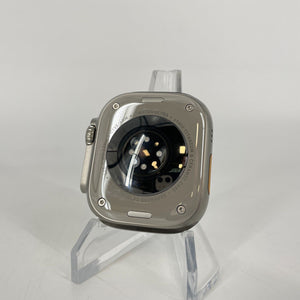 Apple Watch Ultra Cellular Titanium 49mm w/ (M) Green Alpine Loop - BRAND NEW