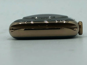 Apple Watch Series 5 Cellular Gold Stainless Steel 44mm w/ Black Sport