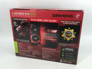 MSI GeForce GTX 1070 Ti Twin Frozr VI Gaming 8GB GDDR5 Graphics Card