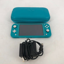 Load image into Gallery viewer, Nintendo Switch Lite Turquoise 32GB w/ Charger + Case