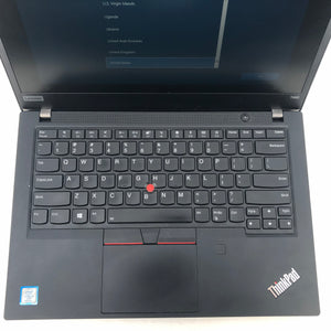 Lenovo ThinkPad T490 14" Black 2018 FHD TOUCH 1.6GHz i5-8365U 16GB 256GB - Good