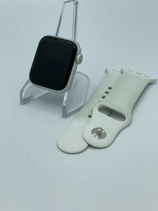 Apple Watch Series 5 (GPS) Silver Sport 40mm w/ White Sport