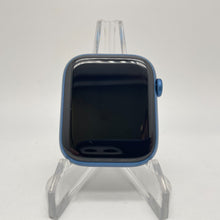 Load image into Gallery viewer, Apple Watch Series 7 Cellular Blue Aluminum 45mm w/ Blue Sport Band Good