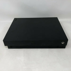 Xbox One X Black 1TB w/ Controller + HDMI/Power Cables