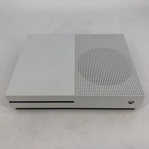 Microsoft Xbox One S White 500GB - Good Condition w/ HDMI/Power + 2 Controllers
