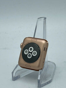 Apple Watch Series 3 Cellular Gold Sport 38mm w/ Deep Sea Blue Sport Good