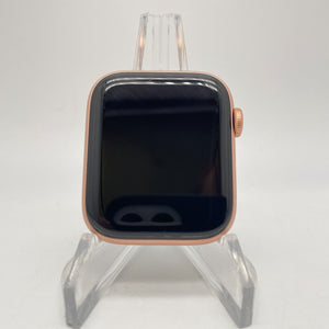 Apple Watch SE (GPS) Gold Aluminum 44mm w/ Starlight Sport Band Good