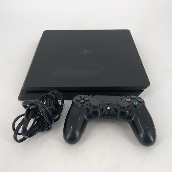 Sony Playstation 4 Slim Black 1TB w/ Controller + Power Cable