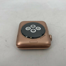 Load image into Gallery viewer, Apple Watch Series 3 Gold Aluminum Cellular Sport 42mm No Bands
