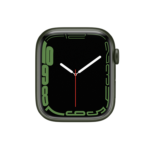 Apple Watch Series 7 Cellular Green Aluminum 45mm w/ Green Sport