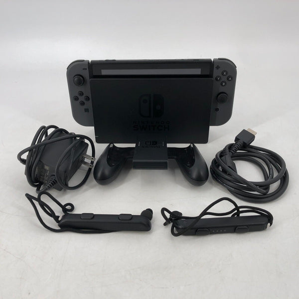 Nintendo Switch Black 32GB Good Condition w/ Dock + HDMI/Power Cables