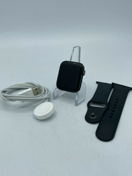 Apple Watch Series 5 Cellular Space Gray Sport 44mm w/ Black Sport