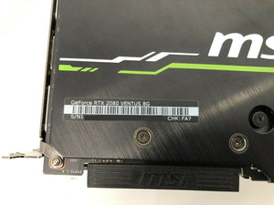 MSI GeForce RTX 2080 Ventus 8GB GDRR6 256 Bit FHR Graphics Card