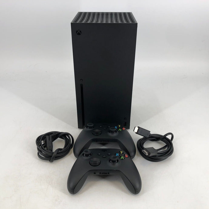 Microsoft Xbox Series X Black 1TB - Excellent Cond. w/ Controllers/Cables/Games