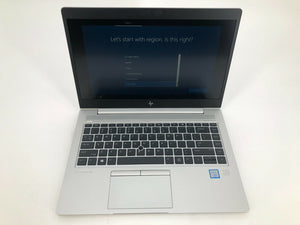 HP EliteBook 840 G5 14" Silver FHD TOUCH 1.9GHz i7-8650U 32GB 512GB - Excellent