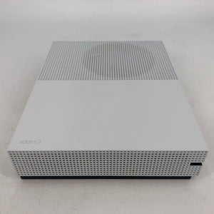 Microsoft Xbox One S White 1TB - Good Condition w/ Controller + Cables + Game