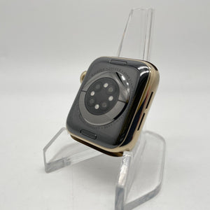 Apple Watch Series 6 Cellular Gold S. Steel 40mm w/ Graphite Milanese Loop