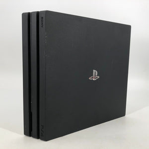 Sony Playstation 4 Pro Black 1TB Excellent Condition w/ HDMI/Power Cables + Game