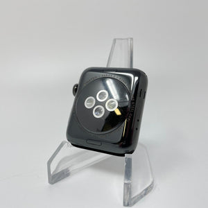 Apple Watch Series 2 (GPS) Space Black S. Steel 42mm w/ Grey Milanese Loop