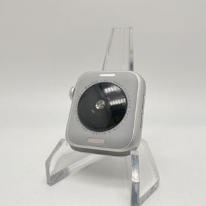 Apple Watch SE (2nd Gen.) (GPS) Silver Aluminum 40mm w/ White Sport Excellent