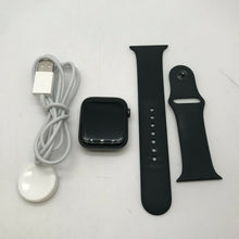 Load image into Gallery viewer, Apple Watch Series 6 Cellular Space Gray Sport 44mm w/ Black Sport