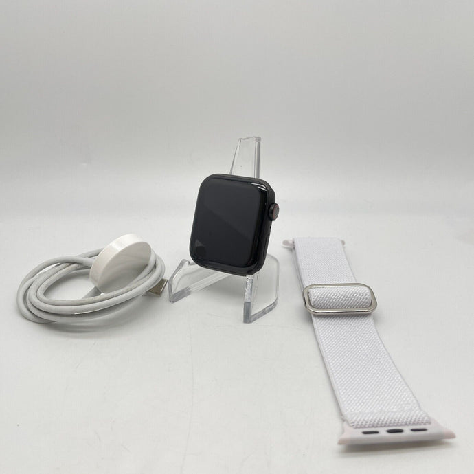 Apple Watch Series 6 Cellular Space Black Titanium 44mm w/ Sport Loop Very Good
