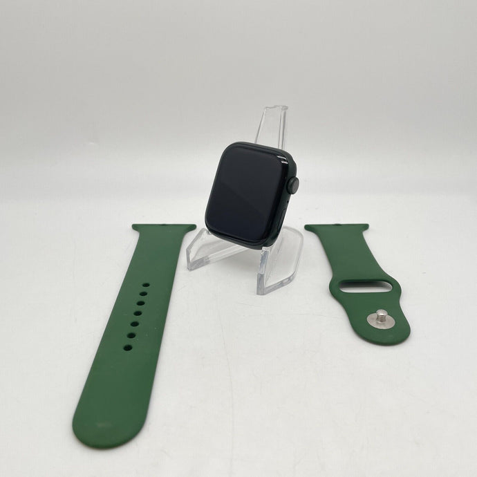 Apple Watch Series 7 (GPS) Green Aluminum 45mm w/ Green Sport Band Fair