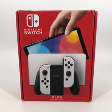 Load image into Gallery viewer, Nintendo Switch OLED 64GB White - Good Cond w/ Dock + HDMI Cable + Grips + Games