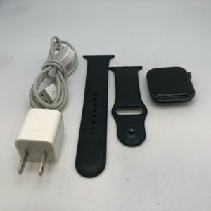 Apple Watch Series 4 Cellular Space Gray Sport 44mm w/ Black Sport Band