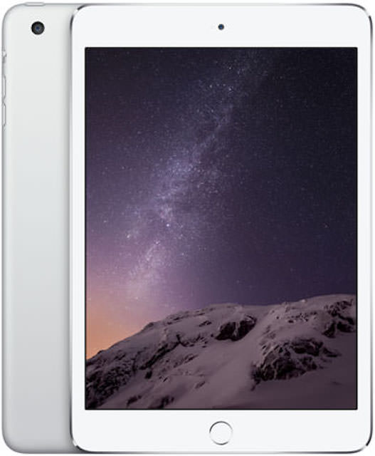 iPad Mini 3 128GB Silver (GSM Unlocked)