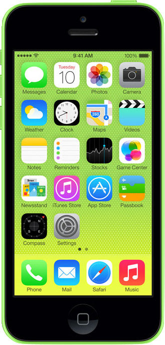 iPhone 5C 8GB Green (AT&T)