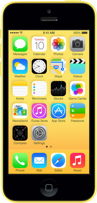 iPhone 5C 32GB Yellow (AT&T)